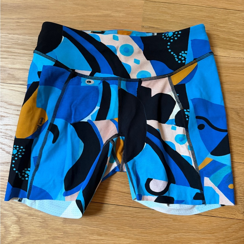 Janji 5” Pace Short - Tidal Azure Size Small